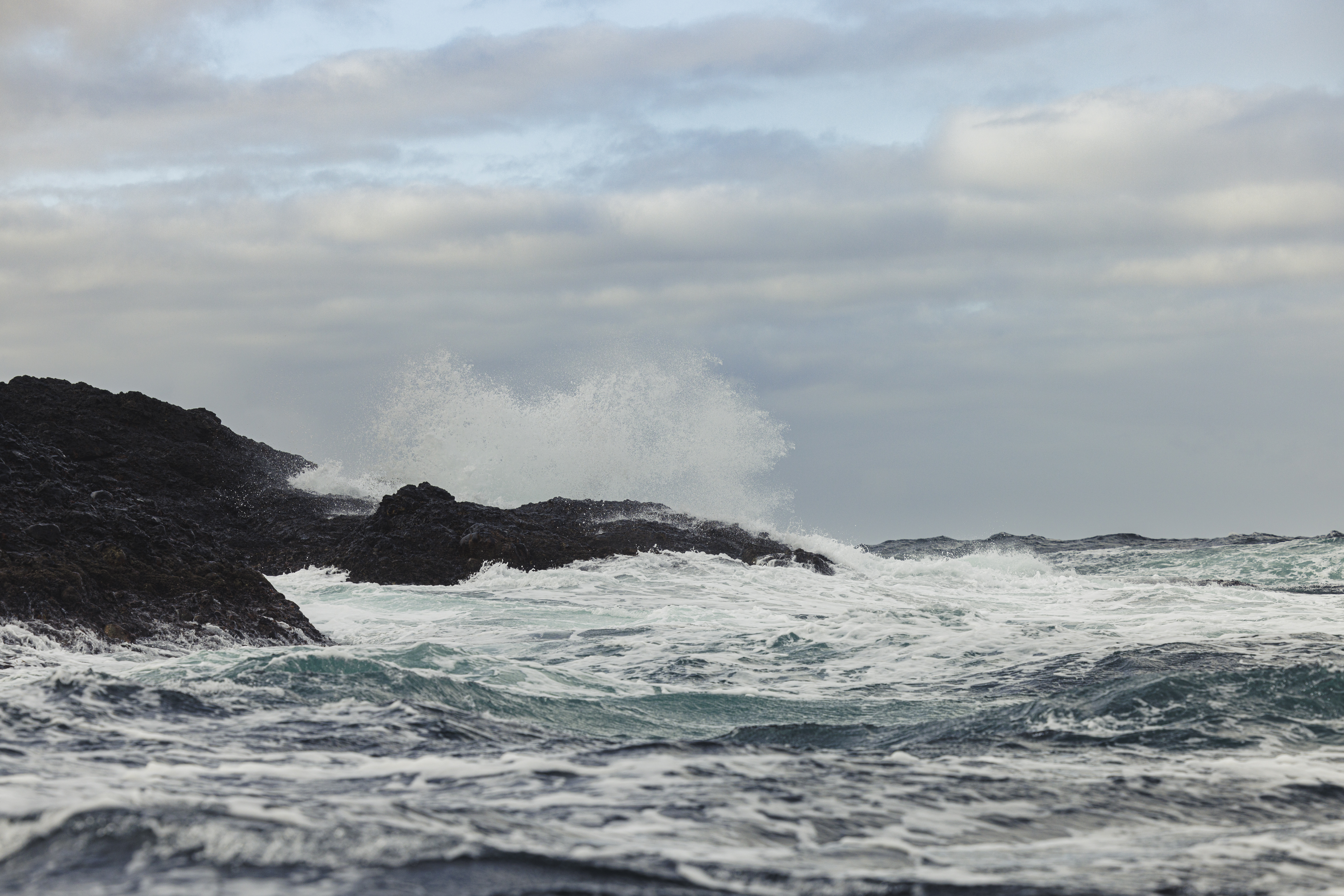 Bølger vinter Bulandet 