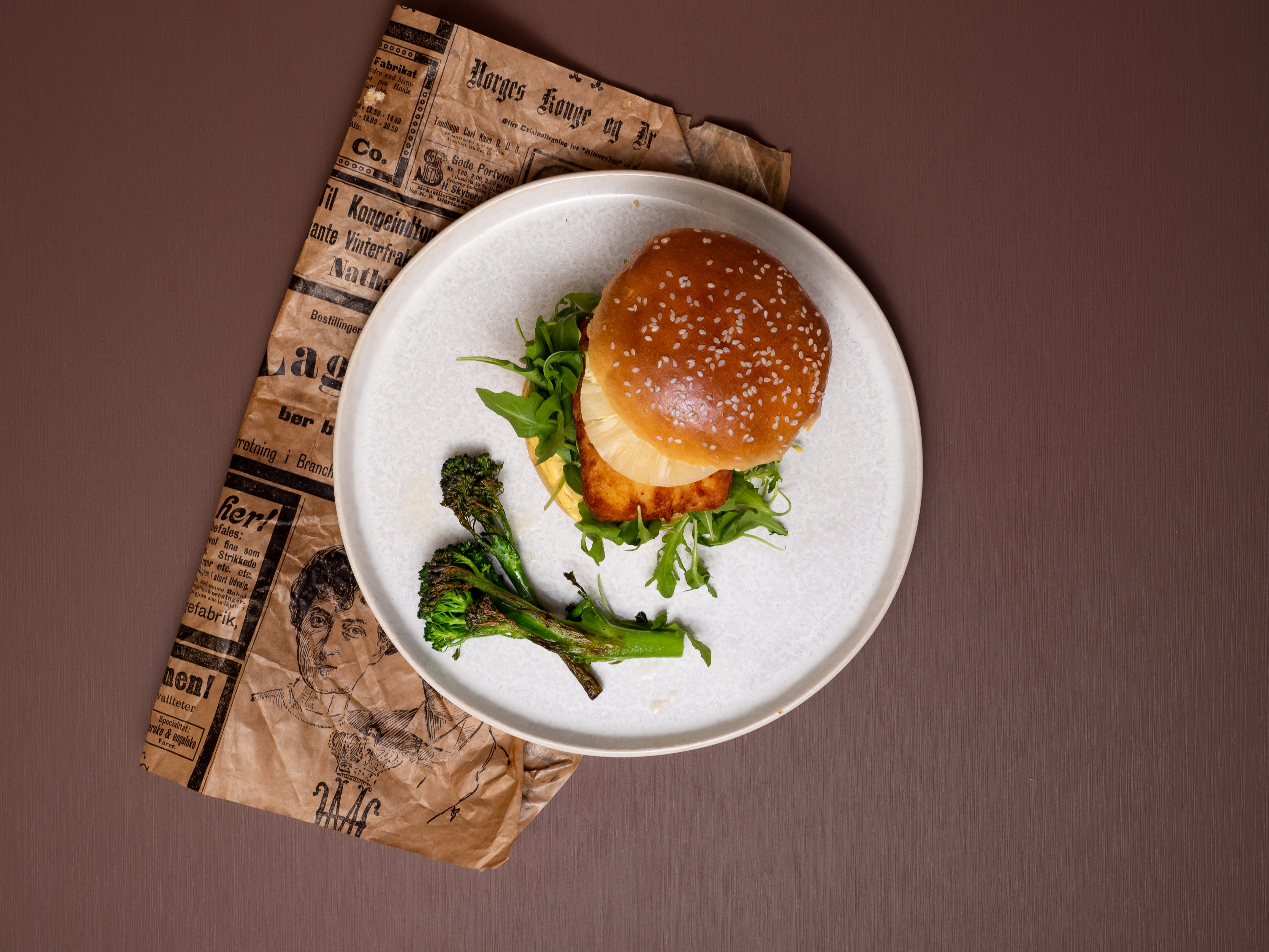 Sprø Tempurapanett i brioche med karrimajones