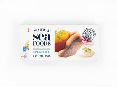 Spekesild forpakning