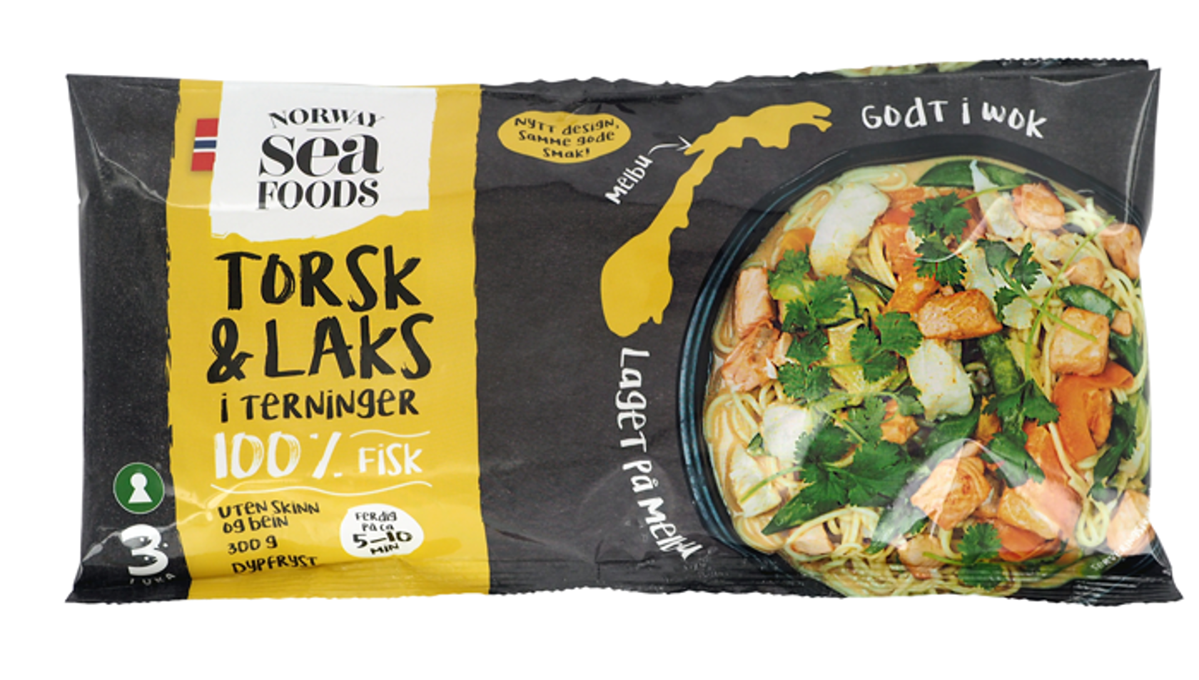 Forpakning laks og torsk